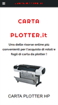 Mobile Screenshot of carta-plotter.it